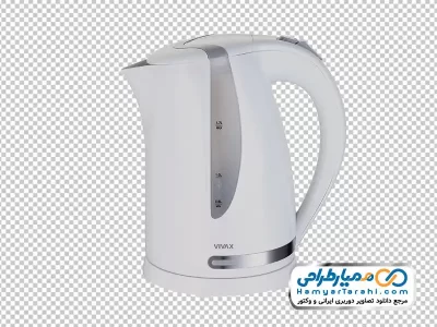 تصویر با کیفیت کتری برقی با فرمت png