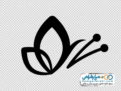 دانلود آیکون پروانه با فرمت png