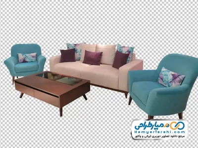 تصویر با کیفیت مبل راحتی با فرمت png