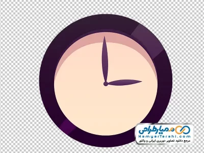 دانلود عکس وکتوری ساعت دیواری