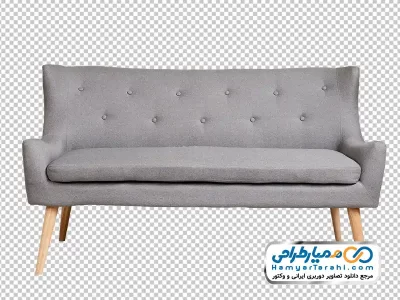 تصویر با کیفیت مبل سه نفره با فرمت png