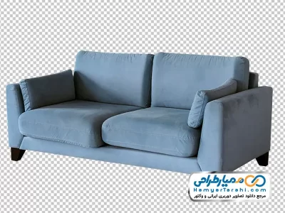 عکس با کیفیت مبل دو نفره با فرمت png