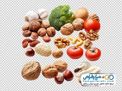 تصویر دوربری انواع مغزیجات