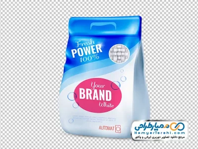دانلود تصویر وکتوری پاکت پودر لباسشویی