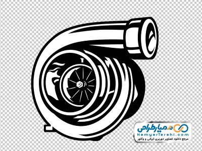 دانلود تصویر وکتوری اگزوز حلزونی