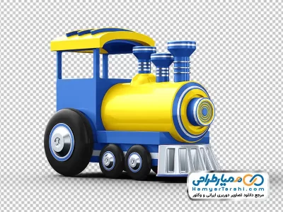تصویر png قطار اسباب بازی