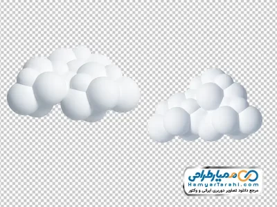 دانلود عکس وکتوری ابر با فرمت png