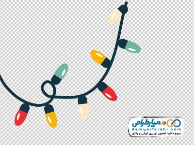 عکس وکتوری ریسه لامپ با فرمت png