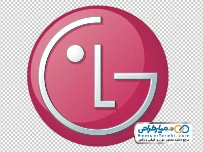 تصویر با کیفیت لوگو شرکت LG با فرمت png