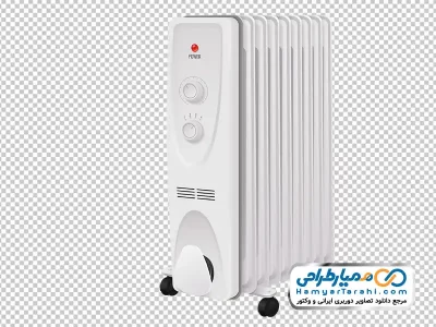 دانلود تصویر وکتوری رادیاتور پره ای