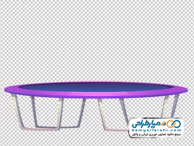تصویر وکتوری ترامبولین با فرمت png