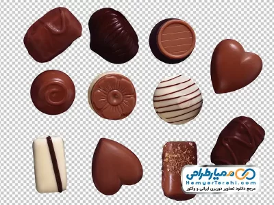 دانلود تصویر با کیفیت انواع شکلات