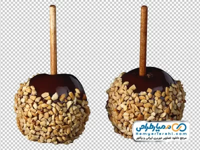تصویر png شکلات چوبی با مغزیجات