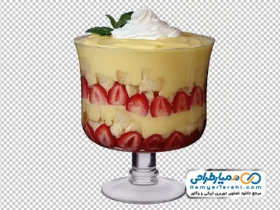 عکس png ترافل توت فرنگی