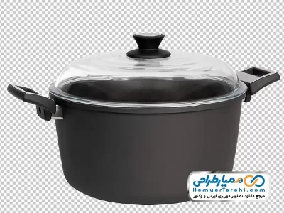 دانلود تصویر با کیفیت قابلمه با در پیرکس