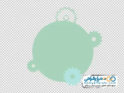 عکس وکتوری کادر با چرخ دنده با فرمت png