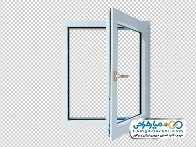 دانلود تصویر png پنجره باز آلومینیومی