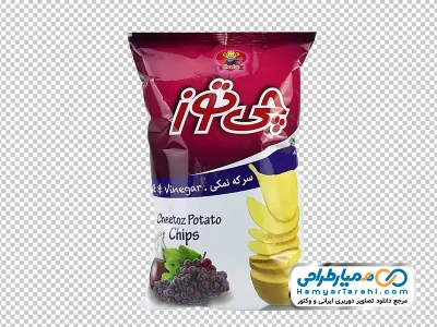 دانلود تصویر png پاکت چیپس