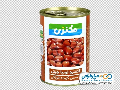 دانلود تصویر png کنسرو لوبیا مکنزی