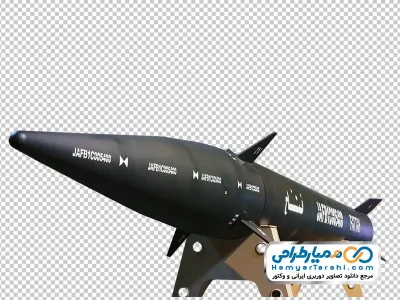 دانلود تصویر png موشک فتاح ایران