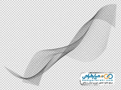 عکس png خطوط نقطه ای موج دار