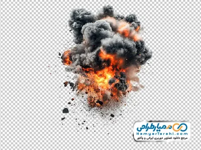 دانلود عکس png دود انفجار