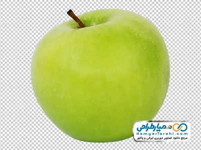 دانلود عکس png سیب سبز