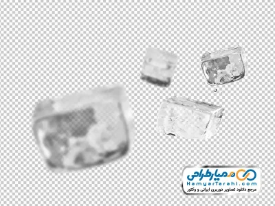 عکس png تکه های یخ