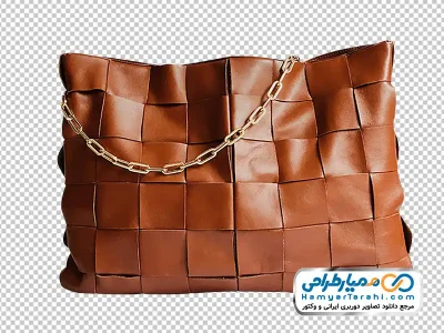 تصویر با کیفیت کیف چرم زنانه با فرمت png