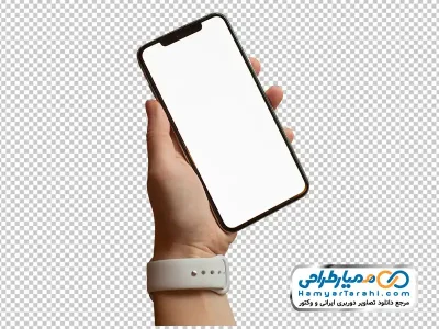 دانلود تصویر png گوشی در دست