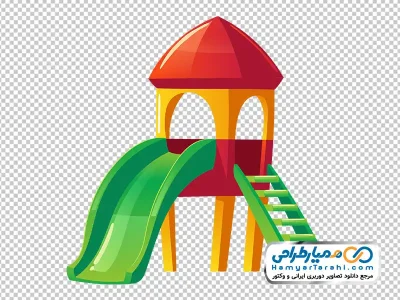 عکس وکتوری برج سرسره با فرمت png