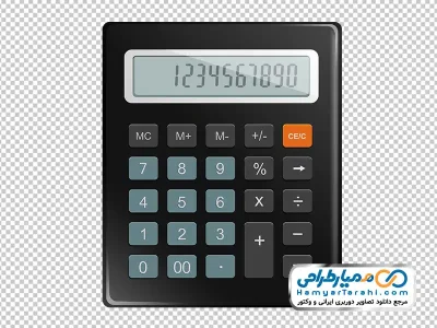 دانلود تصویر وکتوری ماشین حساب