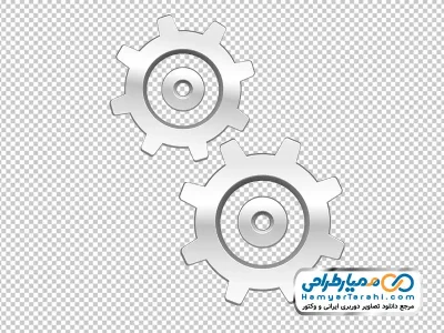 دانلود تصویر وکتوری چرخ دنده فلزی
