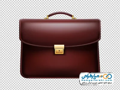 دانلود تصویر وکتوری کیف دیپلمات چرم