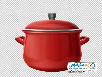 دانلود عکس وکتوری قابلمه قرمز