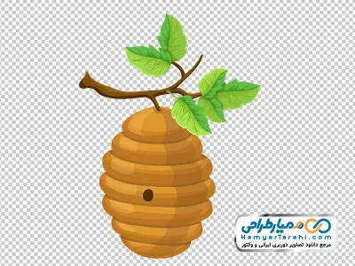 تصویر png کندو زنبور عسل