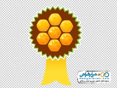 دانلود تصویر png لیبل عسل