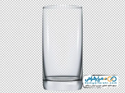 تصویر وکتوری لیوان بلور