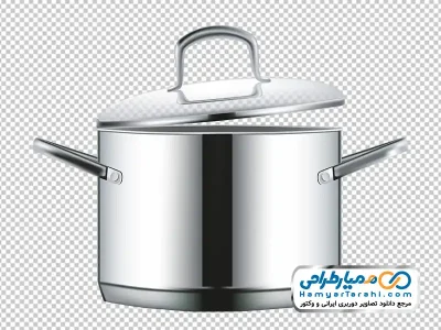 تصویر وکتوری قابلمه استیل