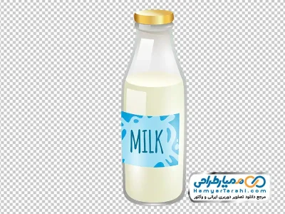 دانلود عکس وکتوری شیشه شیر