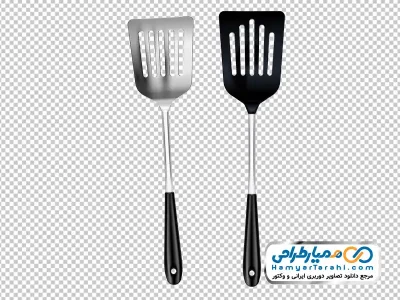 دانلود تصویر وکتوری کفگیر گریل