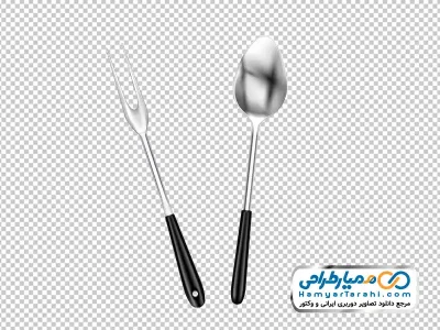 دانلود تصویر وکتوری چنگال گوشت بزرگ