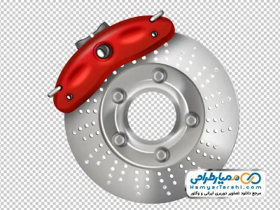 تصویر وکتوری لنت ترمز فلزی