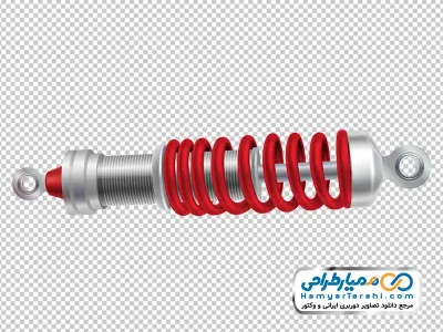 تصویر با کیفیت کمک فنر ماشین