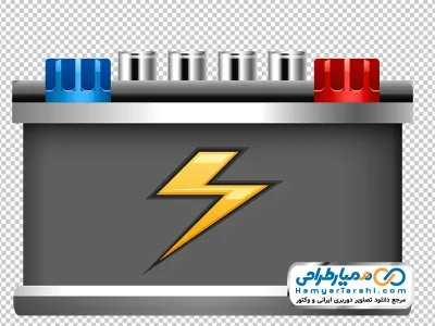تصویر png باتری ماشین