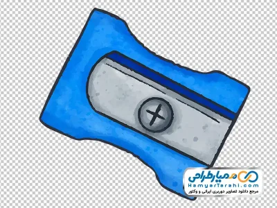 تصویر وکتوری مداد تراش با فرمت png