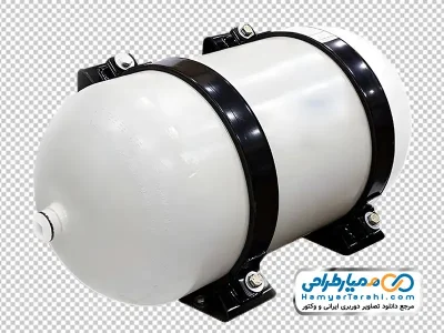 تصویر با کیفیت کپسول سی ان جی ماشین با فرمت png