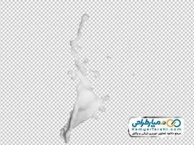 دانلود تصویر وکتوری پاشش شیر با فرمت png