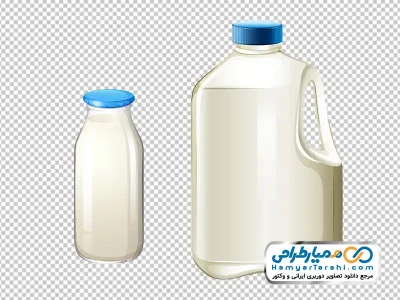 عکس وکتوری بطری شیر