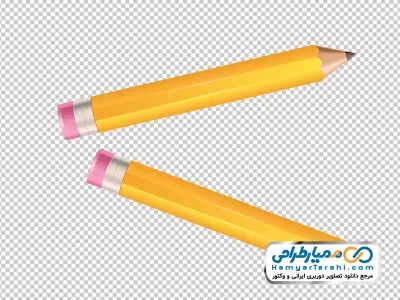 دانلود تصویر وکتوری مداد مشکی با فرمت png